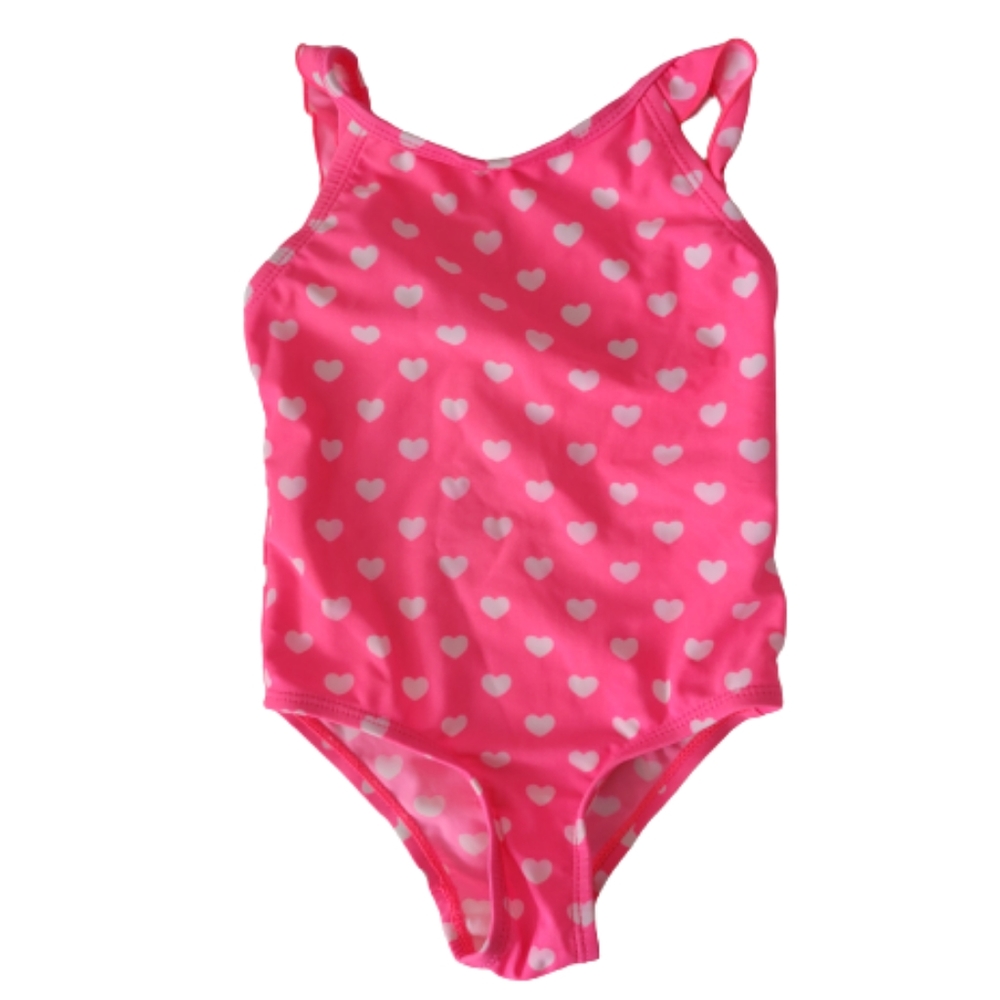 Young Dimension Heart Polka Dot One Piece for 1.5/2 Year Old